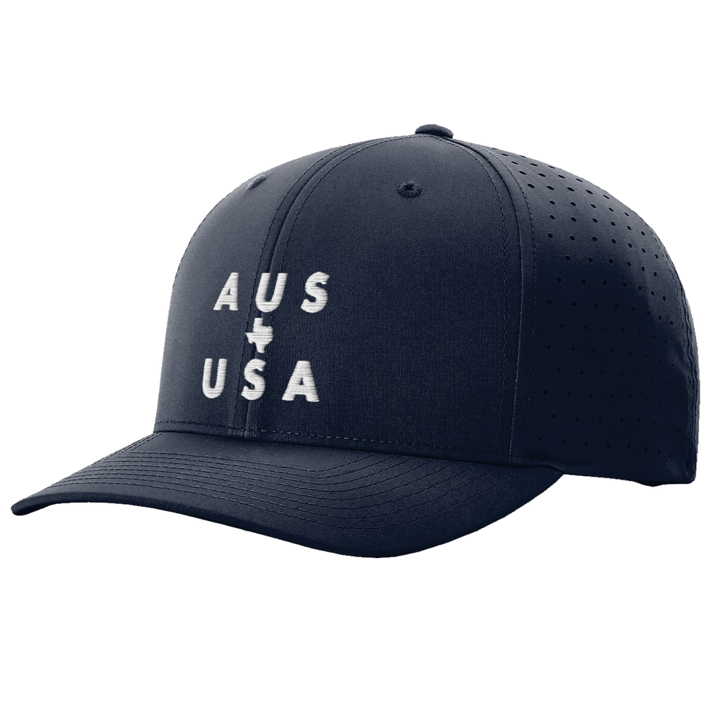 Austin Texas Performance Hat, embroidered