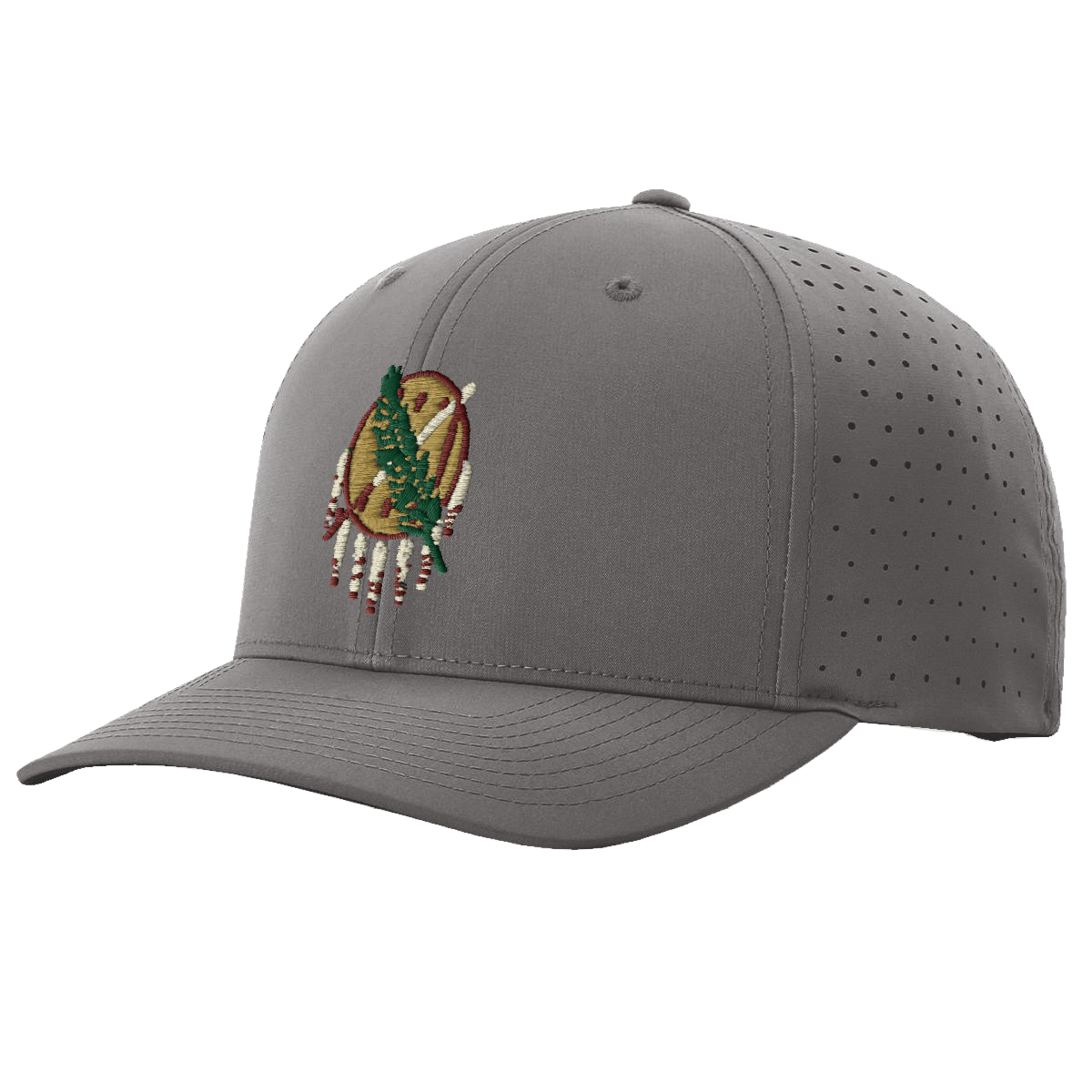 Oklahoma Flag Performance Hat, embroidered