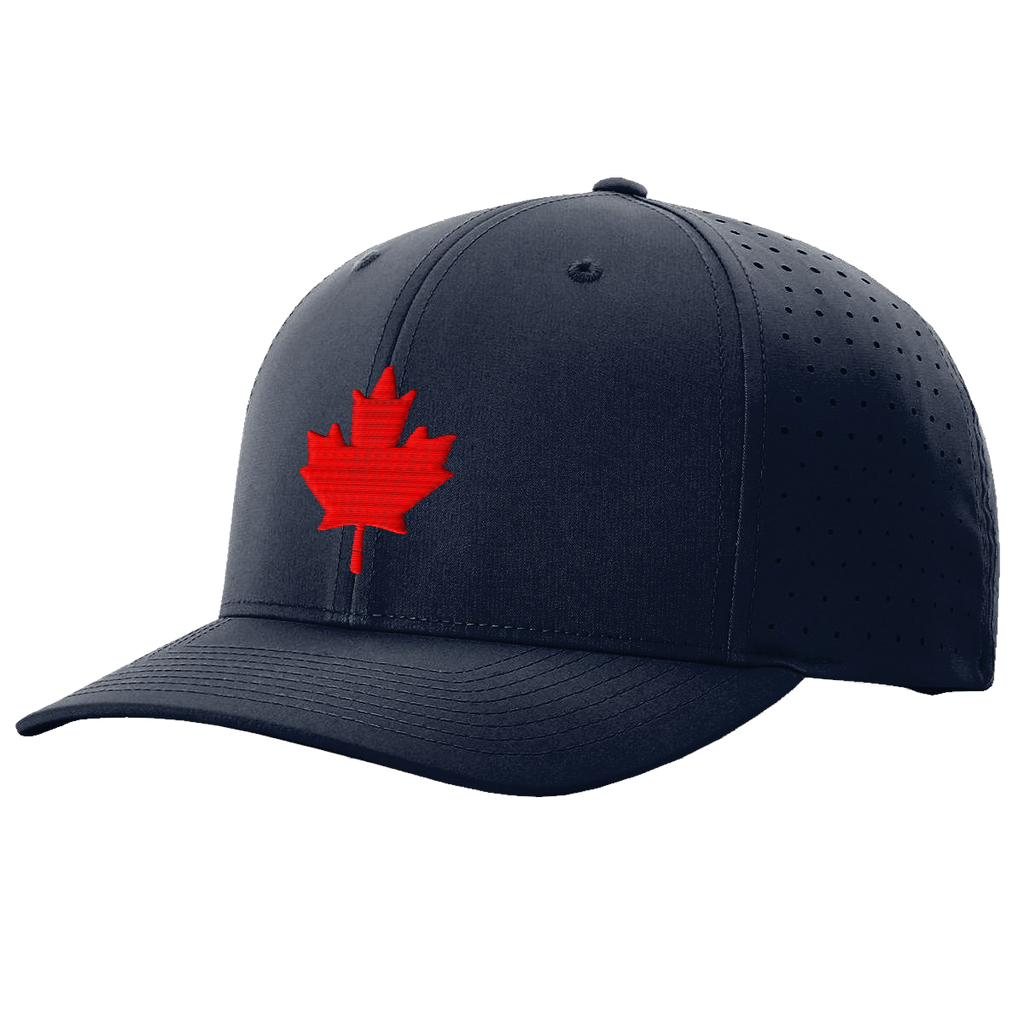 Canada Maple Leaf Performance Hat, embroidered