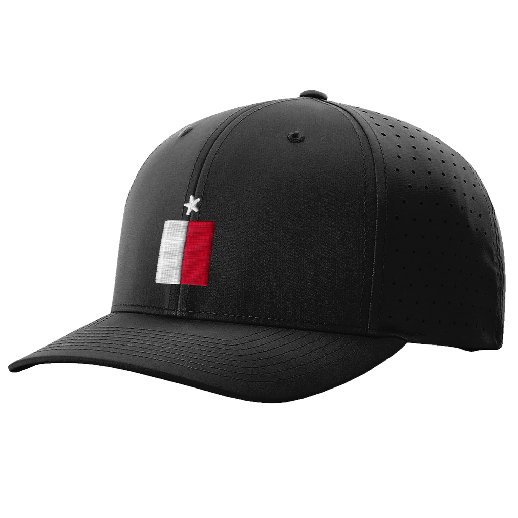Texas Flag performance hat, front view