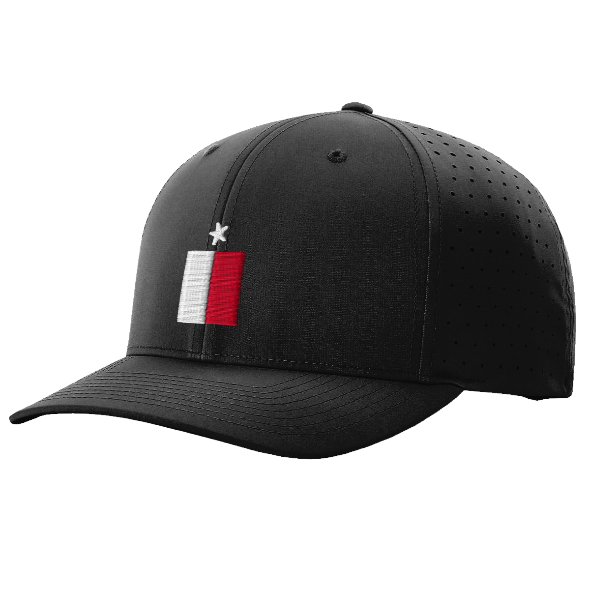 Texas Flag performance hat, front view