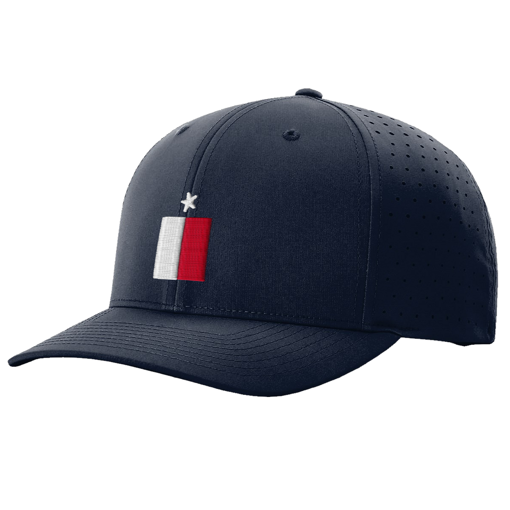 Texas Flag performance hat, front view