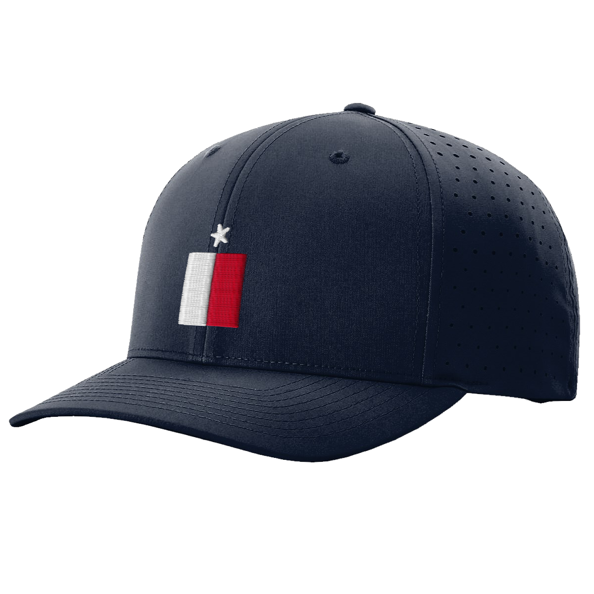 Texas Flag performance hat, front view