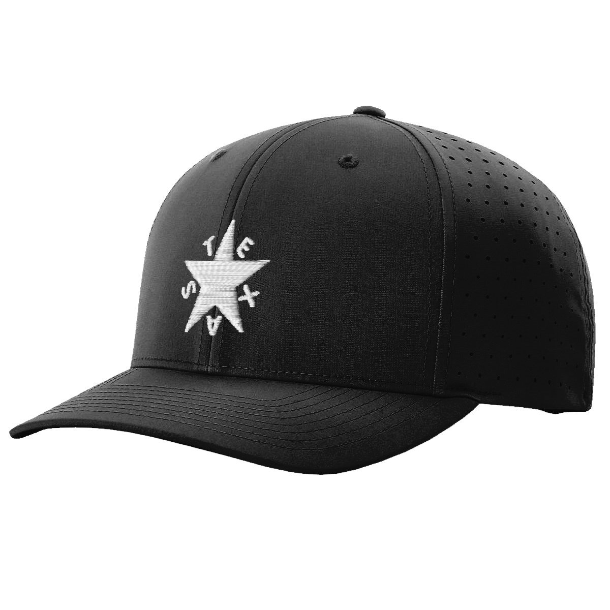 Texas Zavala Star Performance Hat, embroidered