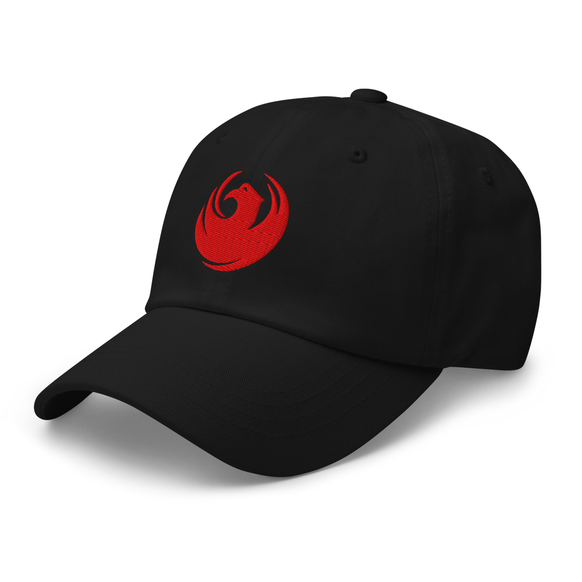 Phoenix Arizona Flag dad hat in black, angled view
