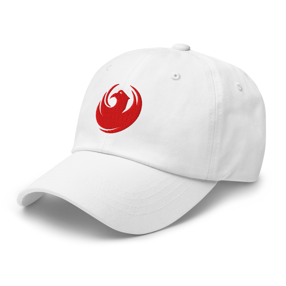 Phoenix Arizona Flag dad hat in white, angled view