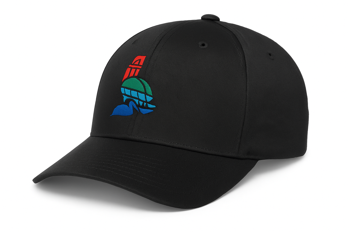 St. Petersburg Florida Flag fitted hat, front view