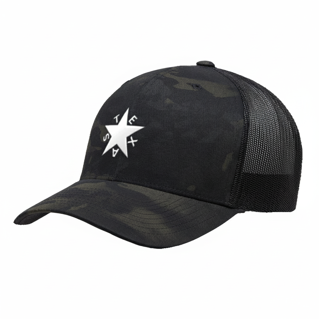 Texas Camo Trucker Hat - No Tag