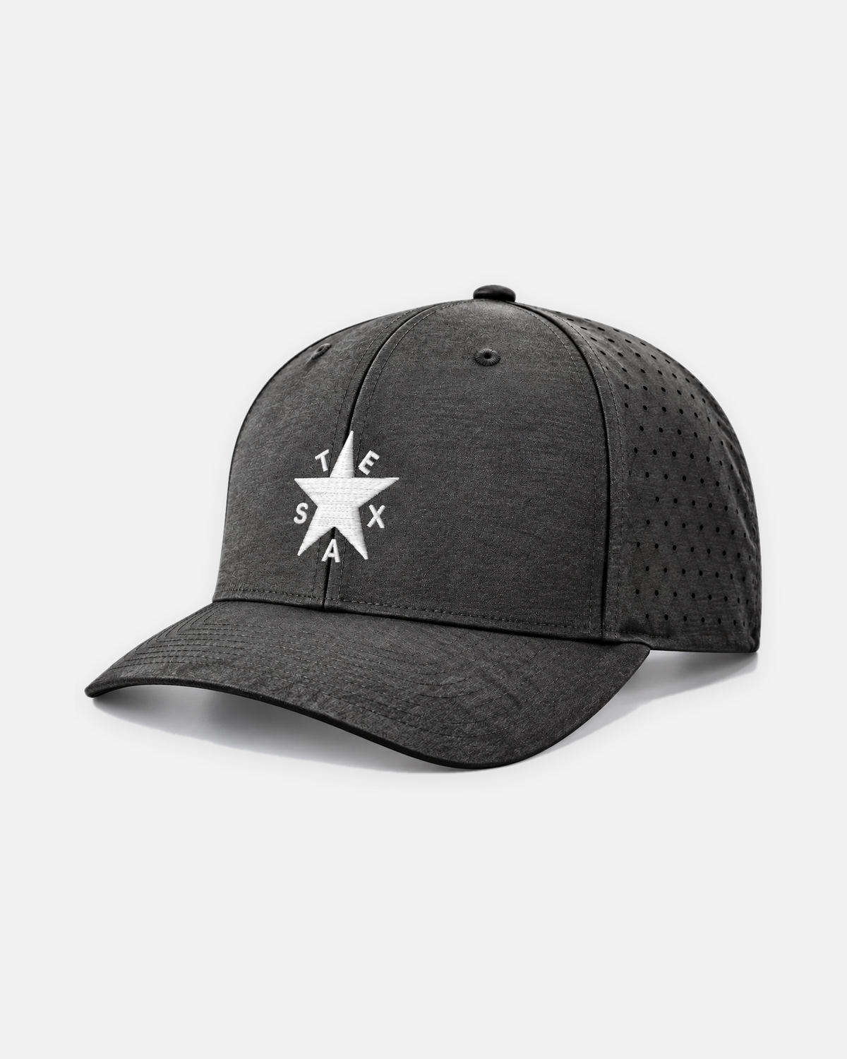 Texas Zavala star laser performance 632 hat in gray
