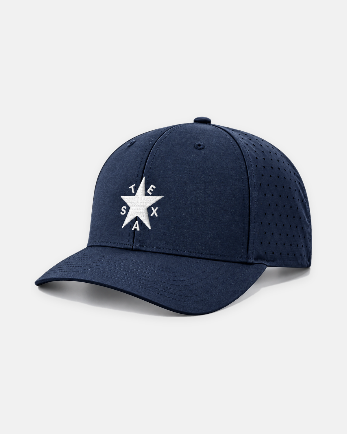 Texas Zavala star laser performance 632 hat in navy
