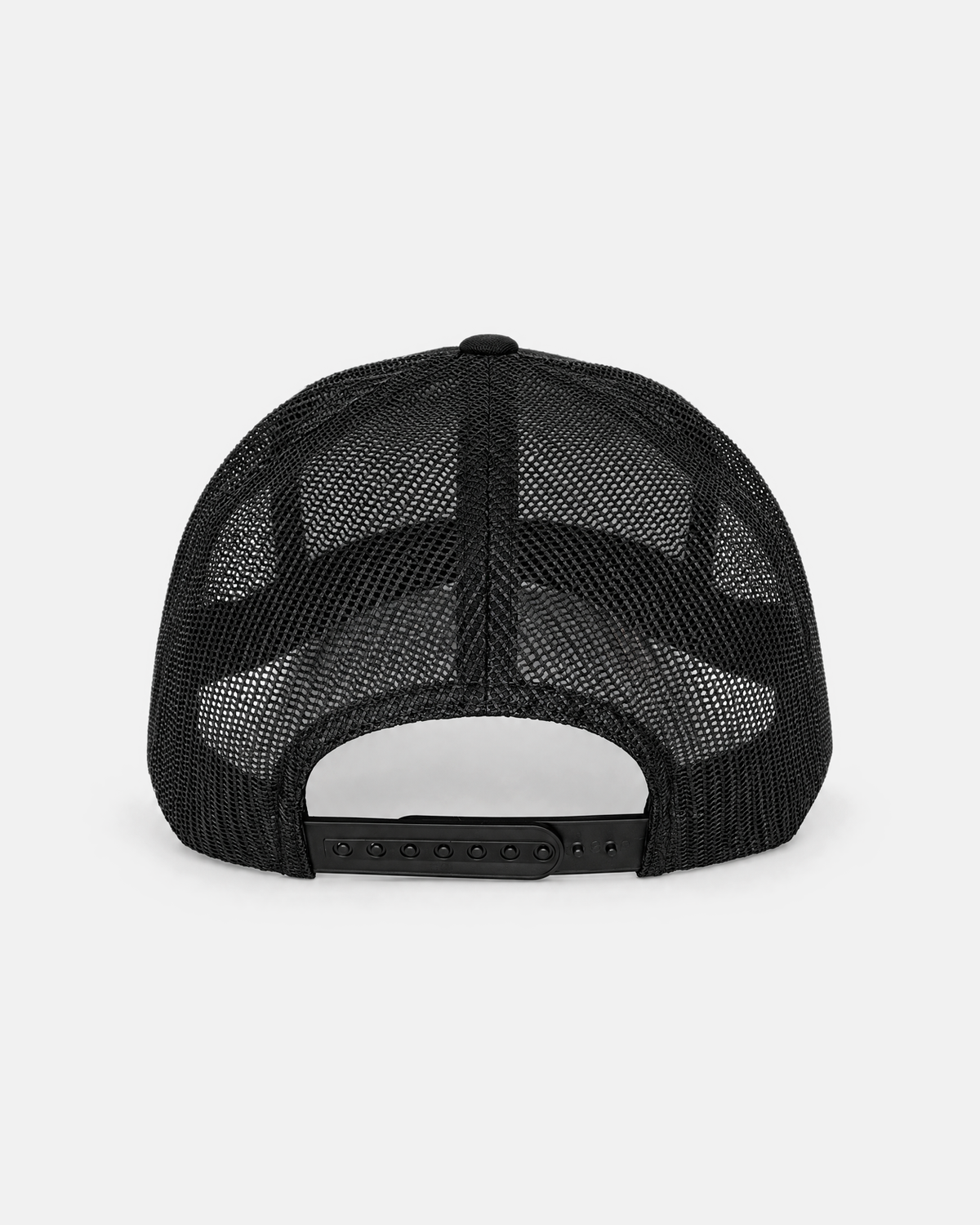 Texas Zavala Star trucker hat, black mesh back with snap closure