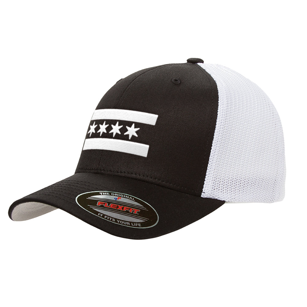 Black and white mesh hat shop
