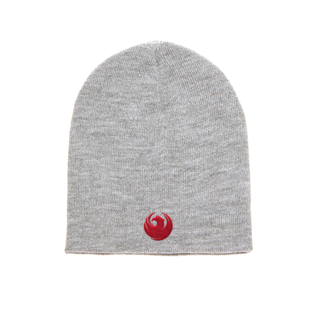 Phoenix Arizona Flag beanie in grey, front view